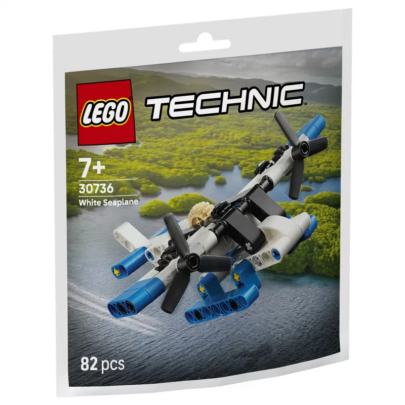 LEGO Technic 30736 Weißes Wasserflugzeug