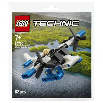 LEGO Technic 30736 Weißes Wasserflugzeug