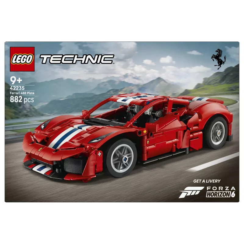 LEGO Technic 42235 Ferrari 488 Pista Rennwagen Modellset