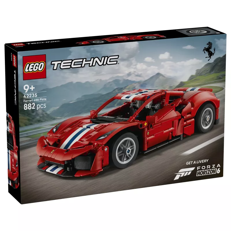 LEGO Technic 42235 Ferrari 488 Pista Rennwagen Modellset