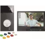LEGRAND Bticino Flex'ONE Video-Türsprechanlagen-Set mit LINEA 3000 Türstation und CLASSE 300X Innenmonitor, 1-Tasten, Schwarz 363943