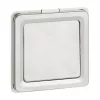 Legrand Soliroc 077811 Universeller Ein-/Ausschalter und Umschalter, 1-polig, 10AX, 250V, IP55, IK10, Grau