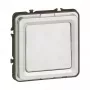 Legrand Soliroc 077811 Universeller Ein-/Ausschalter und Umschalter, 1-polig, 10AX, 250V, IP55, IK10, Grau