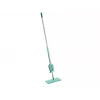 LEIFHEIT Picobello Micro Duo Bodenwischer mit Hebelauswringer, 33 cm Mikrofaser-Kopf, 140 cm Stahlstiel, Grün/Weiß