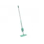 LEIFHEIT Picobello Micro Duo Bodenwischer mit Hebelauswringer, 33 cm Mikrofaser-Kopf, 140 cm Stahlstiel, Grün/Weiß