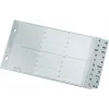 LEITZ A-Z Register, A5 Querformat, Polypropylen, Grau, 20-teilig, mit beschriftbarem Karton-Deckblatt 1267-00-00
