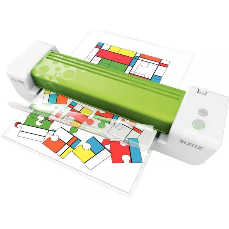 LEITZ A3 Glänzende Laminierfolien 250 Mikron Kristallklar, 25er-Pack (7491-00-00)