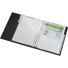 LEITZ A4 10-teilige Registermappen, transparentes Polypropylen, oben offen, mit Beschriftungslaschen 4754-00-03
