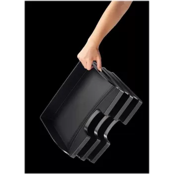 Leitz Click & Store A4 Dokumentenaufbewahrungsbox, Schwarz, laminierter Karton, 363 x 273 x 70 mm 5218-00-95