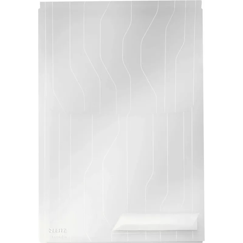 LEITZ CombiFile Maxi A4 Kombi-Präsentations- und Ablagehülle, klar, 0,20 mm PP, 10er-Pack (4727-00-03)