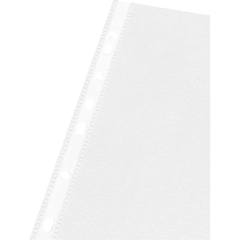 LEITZ Esselte A5 Mehrfachlochung Hüllen 50 Mikron Transparent 100er Pack 23782