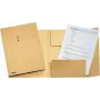 LEITZ Esselte Jurismappe, DIN A4, Manila-Karton, 275 g/m², Chamois mit 3 Klappen auf der Bodenklappe, Liniendruck auf dem Vorderdeckel, 50 Stück (1033304)