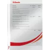 LEITZ Esselte Standard Dokumentenhülle A4, Polypropylen, Kristallklar, 0,06 mm, Oben offen, Dokumentensicher, Mehrfachlochung, Verstärkter Rand, 100er Pack (925008)