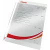 LEITZ Esselte Standard Dokumentenhülle A4, Polypropylen, Kristallklar, 0,06 mm, Oben offen, Dokumentensicher, Mehrfachlochung, Verstärkter Rand, 100er Pack (925008)
