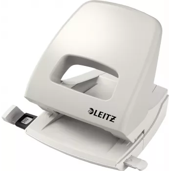 LEITZ Nexxt 5005 Metalllocher, 25 Blatt Kapazität, Grau 5005-00-85