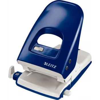 LEITZ Nexxt 5138 Blau 40-Blatt 2-Loch-Locher mit Metallbasis und Kunststoffoberteil 5138-00-35