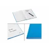 LEITZ Solid Notizbuch A4 liniert Schwarz 80 Blatt Hardcover fadengebunden mit Gummiband, Stifthalter, Lesezeichen und Innentasche 46640030