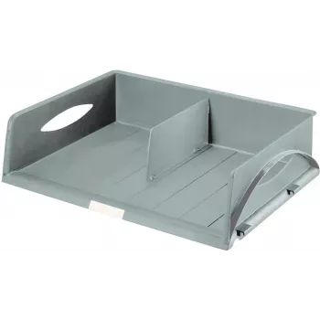 Leitz Sorty Jumbo A3/C3 Dokumentenablage, graues Kunststoff, 470x355mm, stapelbar 5232-00-85