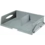 Leitz Sorty Jumbo A3/C3 Dokumentenablage, graues Kunststoff, 470x355mm, stapelbar 5232-00-85