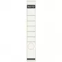 LEITZ Rückenetiketten für Ordner, 39 x 285 mm, lang, schmal, weiß, 100er Pack (1648-00-01)