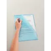 LEITZ Standard A4 Dokumentenhülle, Polypropylen, genarbt, blau, 0,13 mm, oben und seitlich offen, dokumentensicher, Daumenausschnitt 4000-00-35
