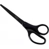 Leitz Titanium Quality Schere 180 mm, Edelstahlklingen mit Titanbeschichtung, ergonomische Soft-Grip-Griffe, Schwarz/Rot, für Papier und Stoff 5419-60-95