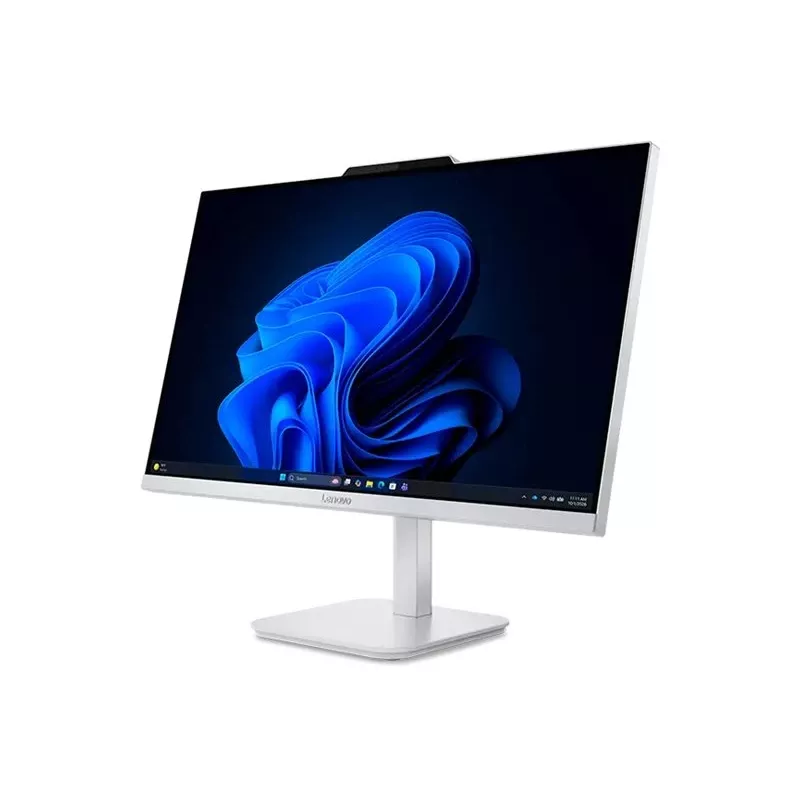 Lenovo A105 24 All-in-One-PC, 23,8 Zoll FHD, AMD Ryzen 5, 8 GB RAM, 256 GB SSD, AMD Radeon 610M, Windows 11 Home, englische Tastatur, Cloud Grey, 2 Jahre Garantie