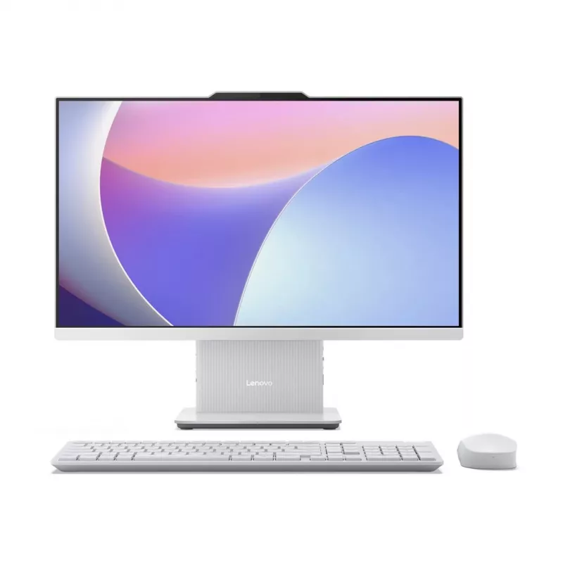 Lenovo IdeaCentre AIO 24IRH9 23.8 inch FHD All-in-One-PC - Intel Core i5-13420H, 16GB DDR5, 1TB SSD, Windows 11 Home, Cloud Grey + externer DVD-Brenner