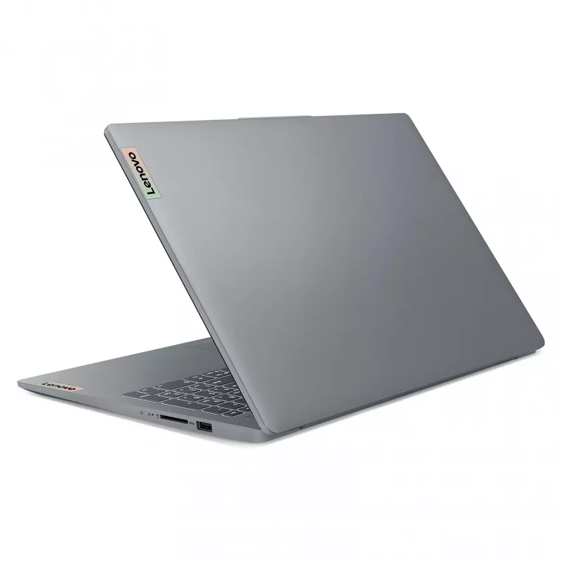 Lenovo IdeaPad Slim 3 15ABR8 Laptop, 15.6 inch FHD, AMD Ryzen 5 5625U, 8GB DDR4, 256GB SSD, Windows 11 Home, Deutsche Tastatur, Arctic Grey