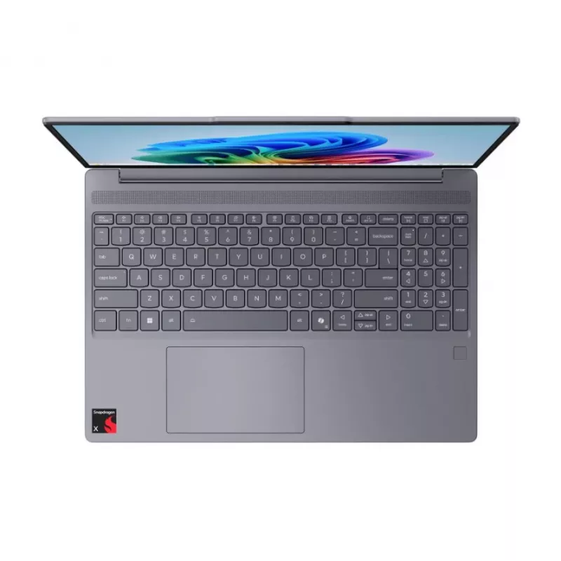 Lenovo IdeaPad Slim 3 15Q8X10 Laptop, 15,3 Zoll IPS WUXGA, Snapdragon X, 16GB RAM, 512GB SSD, Luna Grey, Windows 11 Home