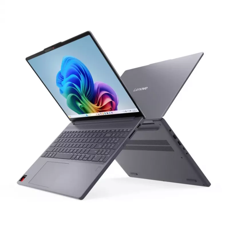 Lenovo IdeaPad Slim 3 15Q8X10 Laptop, 15,3 Zoll IPS WUXGA, Snapdragon X, 16GB RAM, 512GB SSD, Luna Grey, Windows 11 Home