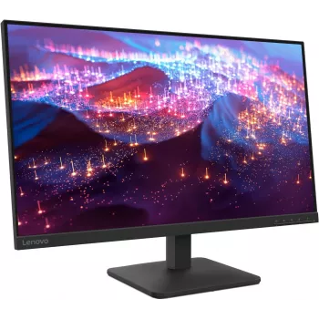 Lenovo L27-4E 27 inch Full HD IPS Monitor mit AMD FreeSync, 75Hz, NearEdgeless, TÜV Eye Comfort, HDMI & DisplayPort