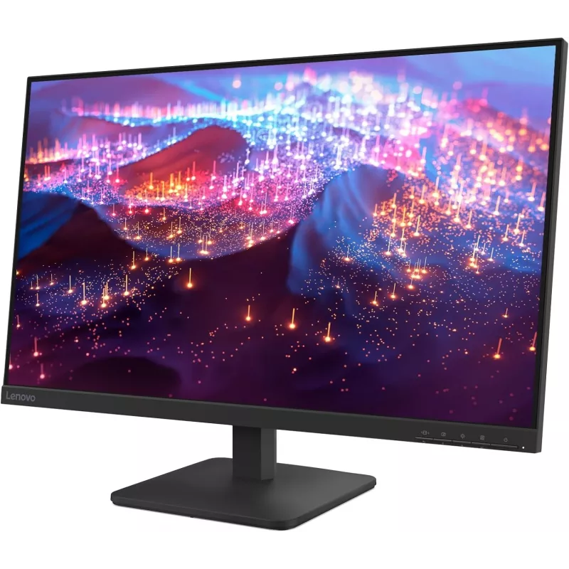 Lenovo L27-4E 27 inch Full HD IPS Monitor mit AMD FreeSync, 75Hz, NearEdgeless, TÜV Eye Comfort, HDMI & DisplayPort