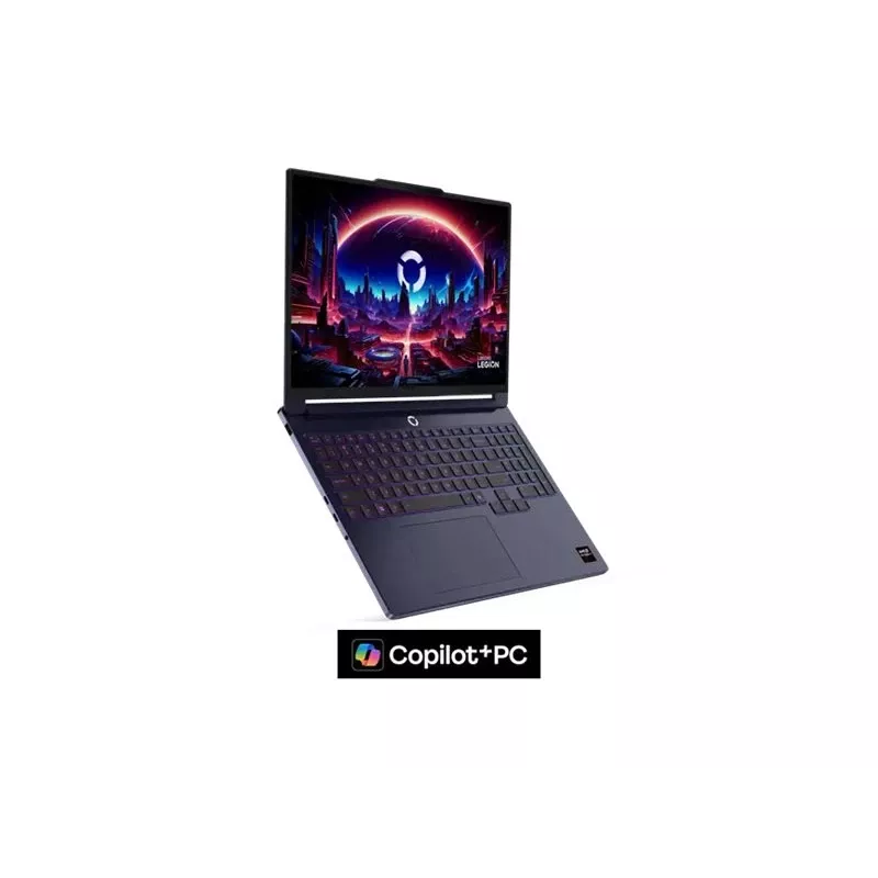Lenovo Legion 7 16AGP11 16 inch WQXGA Gaming-Laptop, AMD Ryzen AI 9 HX 470, 32GB DDR5 RAM, 1TB NVMe SSD, NVIDIA GeForce RTX 5070 12GB, Windows 11 Home, Englische Tastatur mit Hintergrundbeleuchtung, Nebula, 2 Jahre Garantie