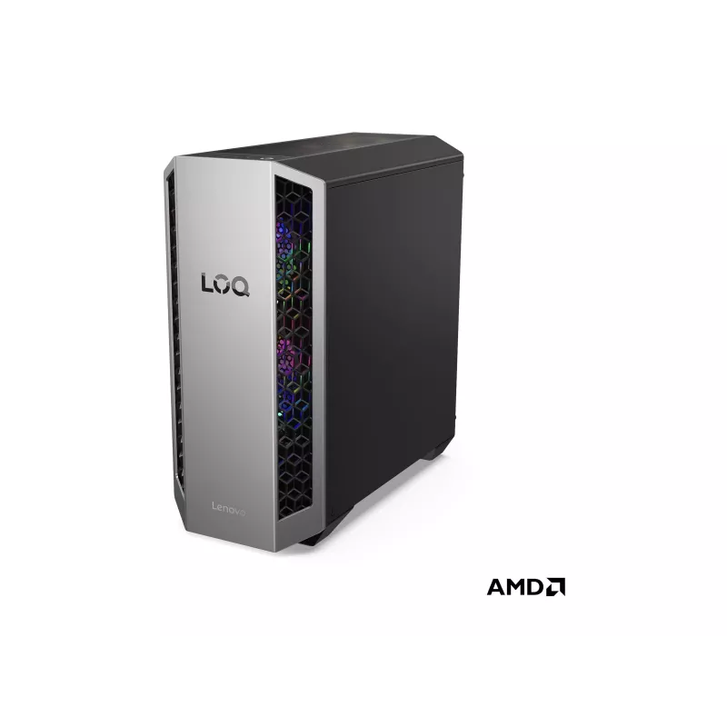 Lenovo LOQ Tower 26ADR10 Gaming-Desktop-PC (AMD Ryzen 9 8945HX, 16GB DDR5, 1TB SSD, NVIDIA GeForce RTX 5070 12GB, Windows 11 Home)