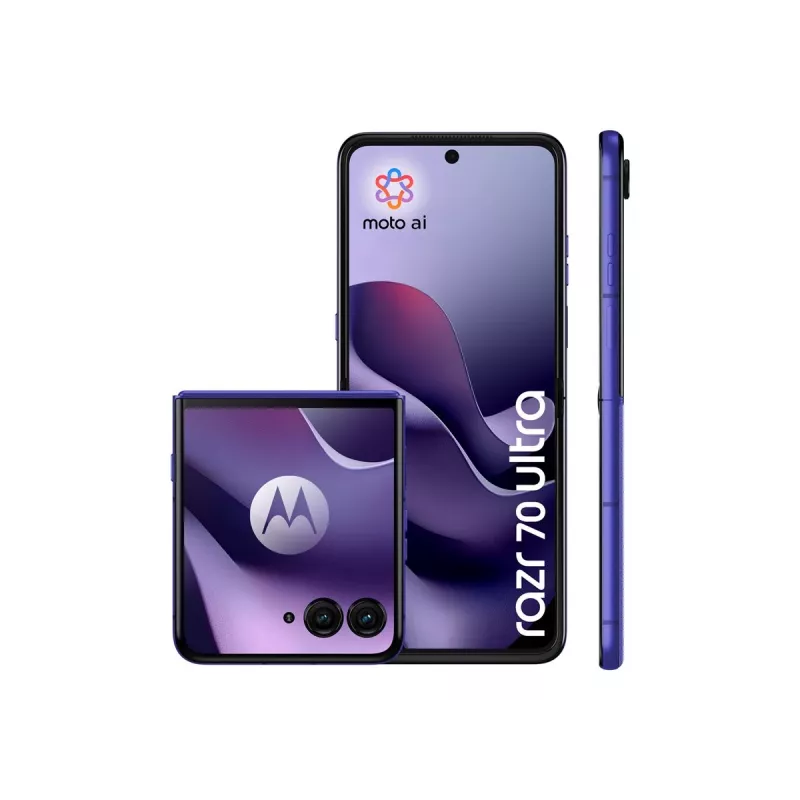 Lenovo Motorola Razr 70 Ultra 7 Zoll 16GB 512GB Android Pantone Orient Blue