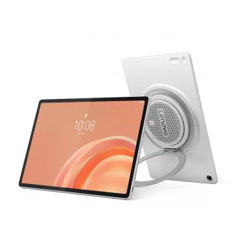 Lenovo Tab Plus Gen 2 12.1 inch 2560x1600 IPS MediaTek Dimensity 7400 8GB RAM 256GB Wi-Fi 6 Android 16 Celestial White mit Hülle