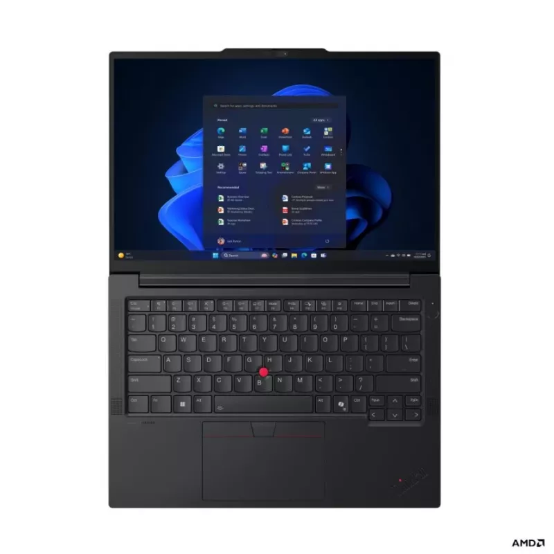 Lenovo ThinkPad E14 G8 AMD 14 Zoll WUXGA IPS Laptop, AMD Ryzen AI 5 330, 16 GB DDR5 RAM, 512 GB SSD, Radeon Graphics, Windows 11 Pro, Schwarz, Nordische Tastatur