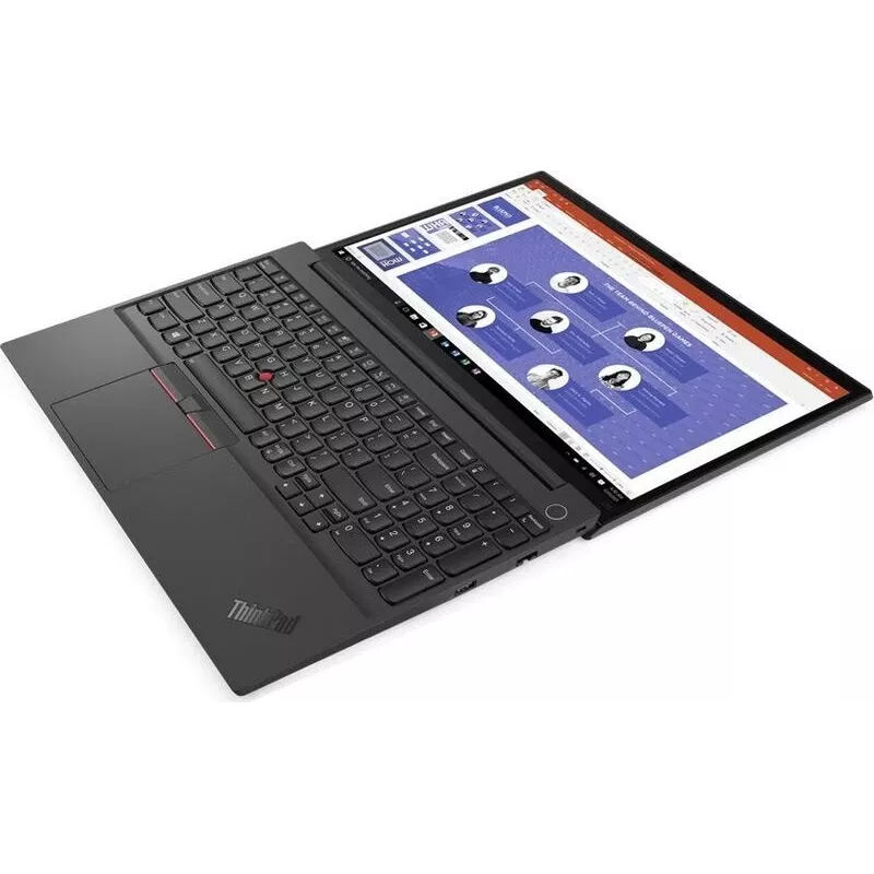 Lenovo ThinkPad E15 G3 15,6 Zoll FHD Laptop - AMD Ryzen 5 5500U, 8GB RAM, 256GB SSD, Wi-Fi 6, Schwarz