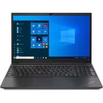 Lenovo ThinkPad E15 G3 15,6 Zoll FHD Laptop - AMD Ryzen 5 5500U, 8GB RAM, 256GB SSD, Wi-Fi 6, Schwarz