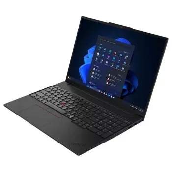 Lenovo ThinkPad E16 G3 16 Zoll WQXGA Laptop - AMD Ryzen 7 8845HS, 16GB DDR5, 512GB SSD, Windows 11 Pro, Graphitschwarz