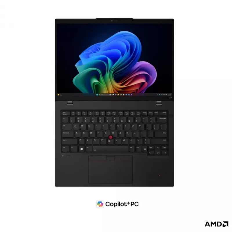 Lenovo ThinkPad L14 G7 AMD Ryzen AI 7 445 14 Zoll WUXGA IPS Laptop 24 GB DDR5 512 GB SSD Windows 11 Pro Schwarz