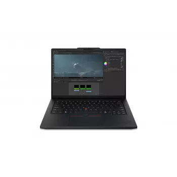 Lenovo ThinkPad P14s Gen 7 14.5 inch WUXGA Laptop, Intel Core Ultra 7 356H, 16GB RAM, 512GB SSD, NVIDIA RTX PRO 500 Blackwell Generation 6GB, Windows 11 Pro, Nordic Backlit Keyboard, Black, Fingerprint Reader