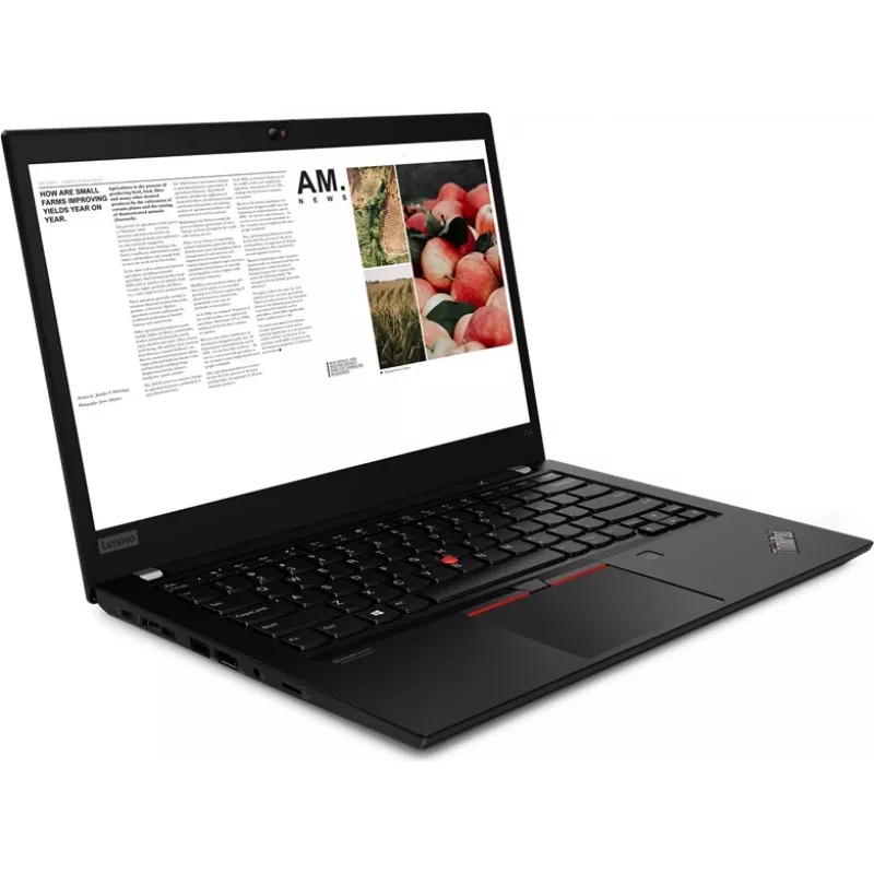 Lenovo ThinkPad T14 G1 14 inch FHD IPS Laptop - Intel Core i7-10510U, 32GB DDR4, 512GB NVMe SSD, Windows 10 Pro, Wi-Fi 6, Fingerprint Reader, Schwarz