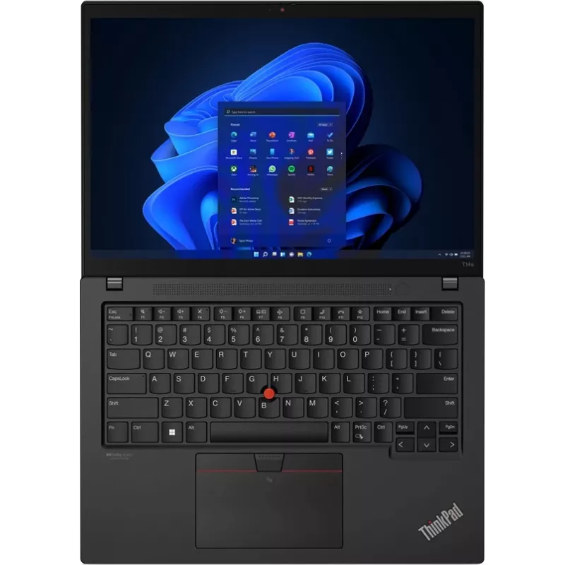 Lenovo ThinkPad T14 G3 14 Zoll WUXGA IPS Laptop, Intel Core i7-1260P, 16GB RAM, 512GB SSD, Windows 11 Pro, Thunder Black