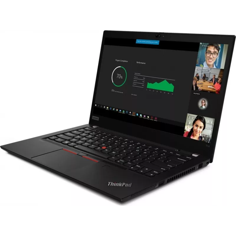 Lenovo ThinkPad T14 G2 Laptop, Core i7, 16GB RAM, SSD, 14 Zoll FHD (generalüberholt)
