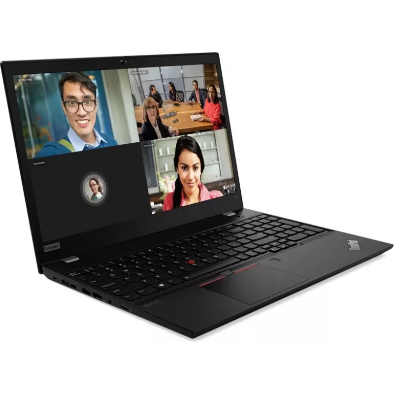 Lenovo ThinkPad T15 Gen 1 15,6 Zoll FHD IPS Laptop, Intel Core i5-10210U, 24GB RAM, 512GB SSD, Windows 10 Pro, Schwarz