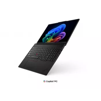Lenovo ThinkPad T16 G5 Intel 16 Zoll WUXGA IPS Laptop, Intel Core Ultra 7, 32 GB LPCAMM2 LPDDR5X, 512 GB SSD, Windows 11 Pro, Schwarz