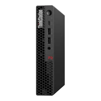 Lenovo ThinkStation P3 Tiny G2 Workstation, Intel Core Ultra 5 235U, 32GB DDR5, 512GB SSD, NVIDIA RTX A400, Windows 11 Pro