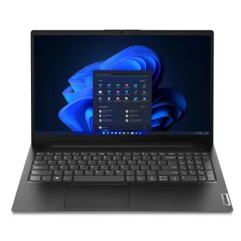 Lenovo V15 G4 AMN 15.6 inch Full HD Laptop - AMD Ryzen 3 7320U, 8GB LPDDR5, 256GB SSD, AMD Radeon Graphics, Englische Tastatur, Schwarz